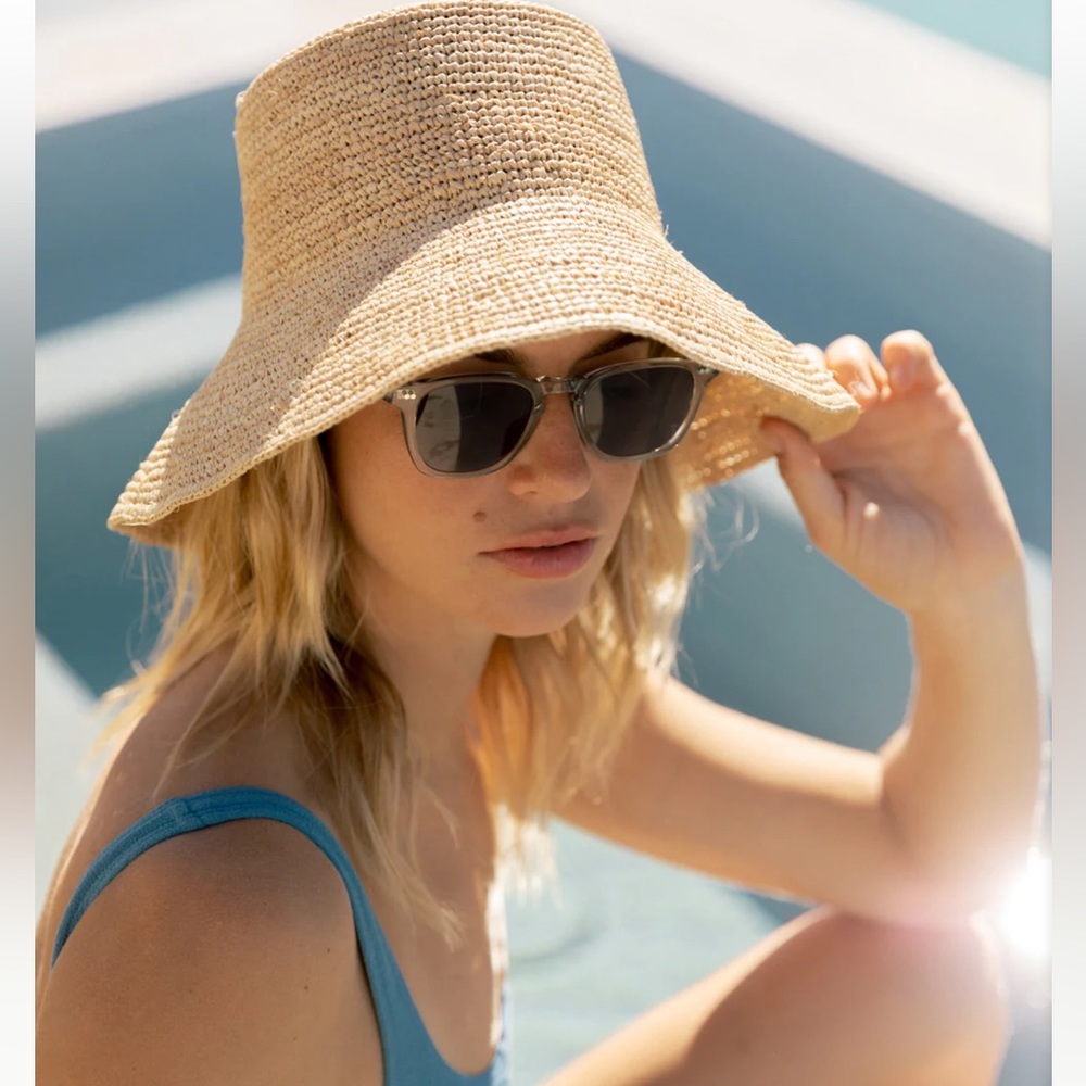 Jenni Kayne Crochet Raffia Sun Hat